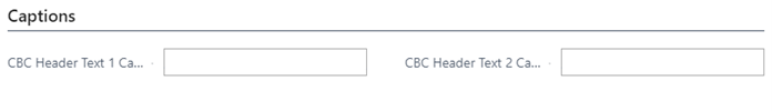 CBC Setup 