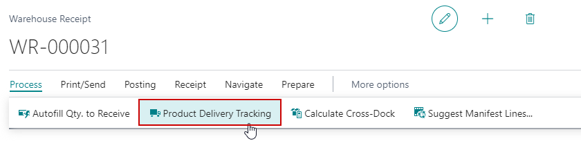 Product Delivery Tracking
