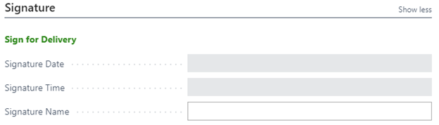 Product Delivery Tracking