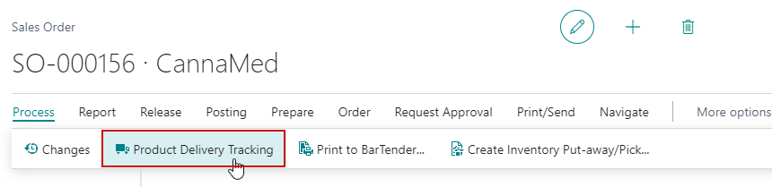 Product Delivery Tracking